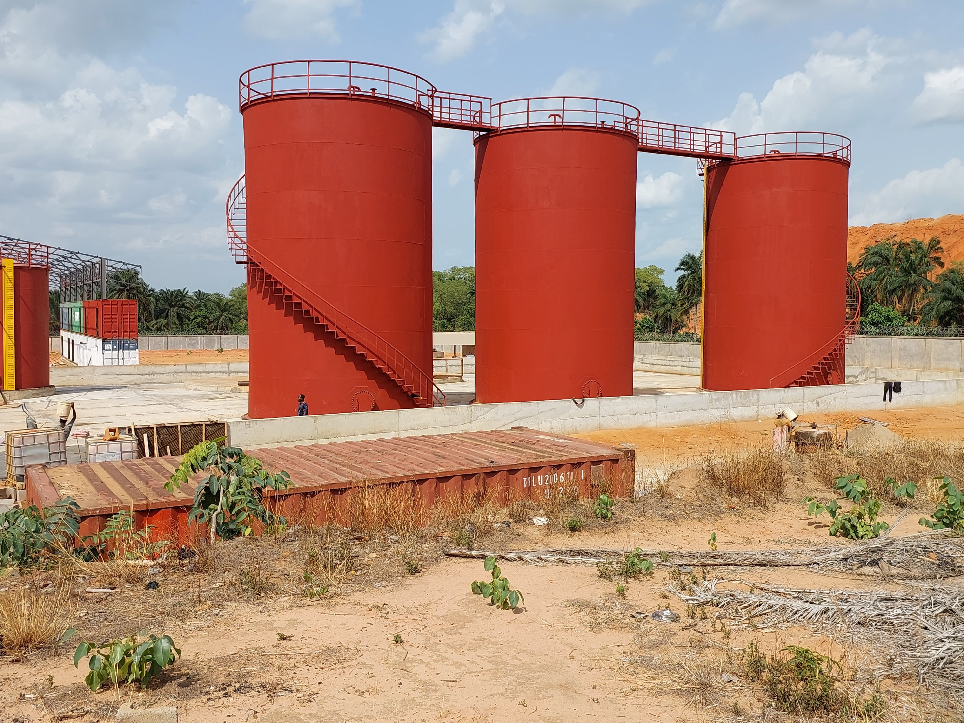 Tank Farm Construction - Overview